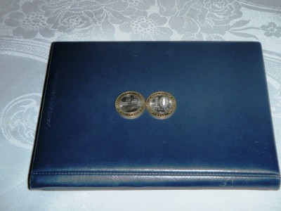 rusia 2012 10 ruble bimetal Belozersc unc foto