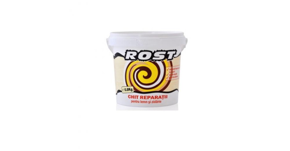 Chit reparatii pentru lemn si zidarie Rost - 0.8 kg | arhiva Okazii.ro
