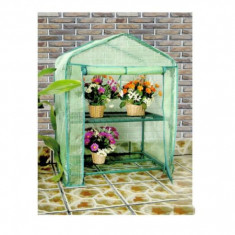 Mini sera pentru balcon Stocker 69 x 49 x 92 cm 2 rafturi foto