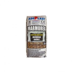 Adeziv de lipire pietre naturale - marmur?, granit, interior ?i exterior Marmorex - 25 kg foto