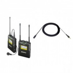 Sony UWP-D11/K33PRO - kit lavaliera, transmitator, receptor wireless si microfon ECM-77BMP foto