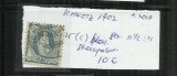 ELVETIA 1902 - 89 C. 25 C, Stampilat