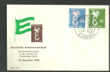 GERMANIA (BUNDESREPUBLIK) 1958 - EUROPA CEPT, FDC (29)