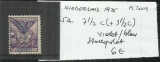 OLANDA 1925 - 165 A. 7 1/2 C. + 3 1/2 C., Stampilat