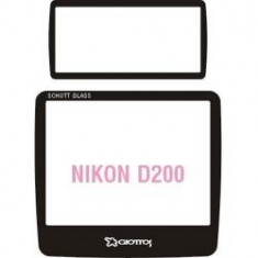 Giottos SP8255 Professional Glass Optic Screen Protector pentru Nikon D200 sau Fuji FinePix S5 foto