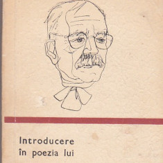Serban Cioculescu - Introducere in poezia lui T Arghezi