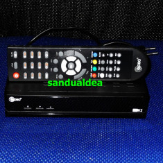 RECEIVER TIP HUMAX HD TV CABLU DIGI RCS RDS - HDMI/MEDIA PLAYER,INREGISTRARE USB foto