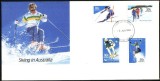 AUSTRALIA 1984 - SPORTURI DE IARNA. SKI. FDC (2)