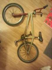 Bicicleta BMX We The People adusa din germania foto