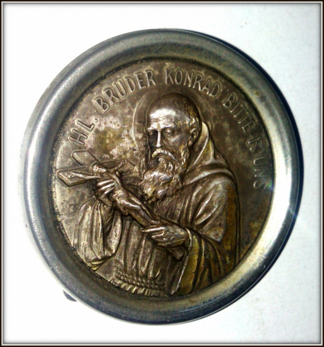Iconita catolica argintata - H.L. BRUDER KONRAD