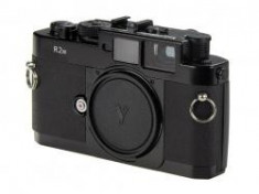 Voigtlander Bessa R2M Rangefinder (negru) foto