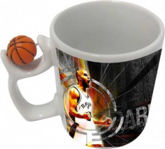 Cana BASKET alba personalizata foto