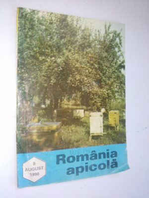 Revista Romania Apicola NR 8 / 1990 foto