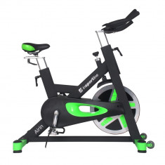 Bicicleta indoor cycling inSPORTline Airin/negu-verde foto