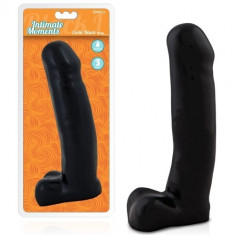 Momente Intime dildo negru realistic, 18cm foto