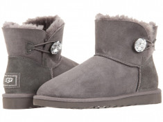 UGG Mini Bailey Button Bling | Produs 100% original, import SUA, 10 zile lucratoare - z11409 foto