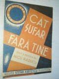 Partitura Tango Cat sufar fara tine Muzica: Nicu Raducu