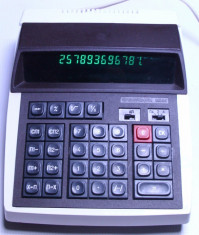 calculator vechi de colectie rusesc vintage nu e ICE FELIX e electronica foto