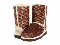 UGG Classic Sparkle Champagne | Produs 100% original, import SUA, 10 zile lucratoare - z11409 foto