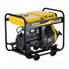 Generator trifazat diesel Kipor KDE 6500 X3 foto