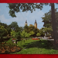 SEPT15-Vedere/Carte postala-Oradea-Vedere din parc-intreg postal-circulata