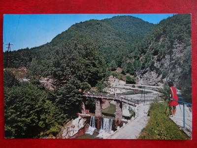 SEPT15-Vedere/Carte postala-Olanesti-Cascada-circulata foto