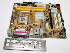 Placa de baza DDR2 775 P5KPL-VM/S, suporta QUAD, Core 2 Duo 1333FSB foto