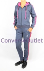 Trening dama ADIDAS cu gluga, bumbac- Livrare GRATUITA - Reduceri de pret! foto