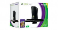 Consola Xbox 360 4GB cu Kinect Sensor si Kinect Adventures foto