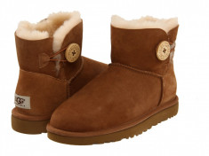 UGG Mini Bailey Button | Produs 100% original, import SUA, 10 zile lucratoare - z11409 foto