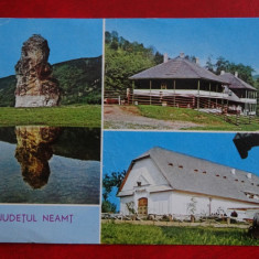 SEPT15-Vedere/Carte postala-Jud Neamt-Hanul Ancutei,Piatra Teiului,Izv. Muntelui