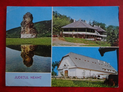 SEPT15-Vedere/Carte postala-Jud Neamt-Hanul Ancutei,Piatra Teiului,Izv. Muntelui foto