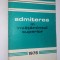 Admiterea in invatamantul superior - 1975