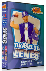 Oraselul Lenes ( Lazy Town ) - Sezonul 2 - 10 DVD-uri Dublate Romana foto