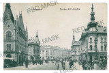 936 - CLUJ, Market, Romania - old postcard - used - 1911, Circulata, Printata