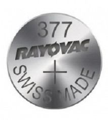 Baterie Ceas Rayovac 377, SR626SW, cu Factura foto