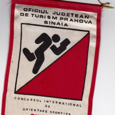 Fanion Concursul International de Orientare Sportiva BUSTENI 1987