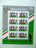 Rusia 1990 coala nestampilata Fotbal Italia, Sport, Nestampilat