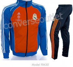 Trening ADIDAS REAL MADRID - Bluza si pantaloni conici - Modele noi Pret Special foto