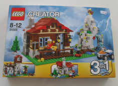 Vand Lego Creator 31025 Casa Mountain Hut, original nou, sigilat, ideal 8-12 ani foto