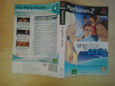 Coperta - Singstar Party - Playstation PS2 ( GameLand ) foto