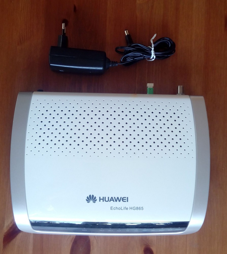 Huawei EchoLife HG865 (modem de fibra optica)