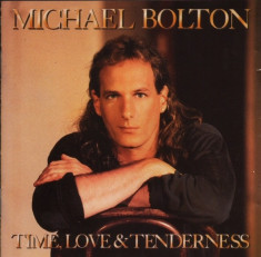 CD cu carticica - Michael Bolton ?? Time, Love &amp;amp; Tenderness foto