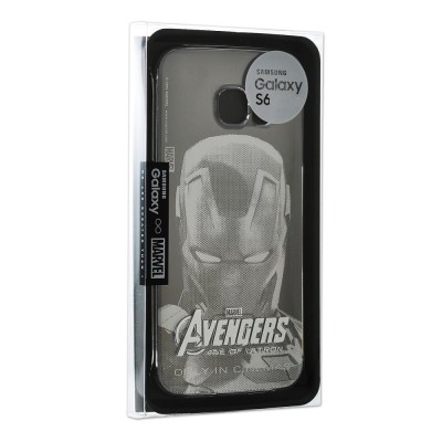 Marvel Avengers Carcasa transparenta din plastic pentru Samsung Galaxy S6 foto