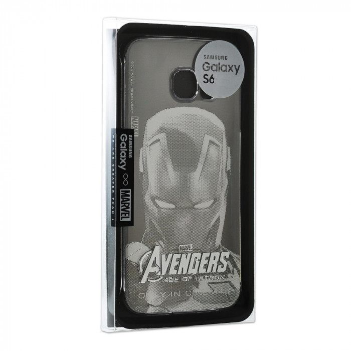 Marvel Avengers Carcasa transparenta din plastic pentru Samsung Galaxy S6