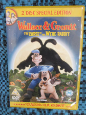 WALLACE &amp;amp; GROMIT. THE CURSE OF THE WERE RABBIT (2 DVD-uri originale, CA NOI!!!) foto