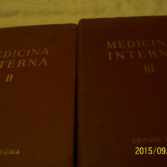 medicina interna vol II +vol III- 1956