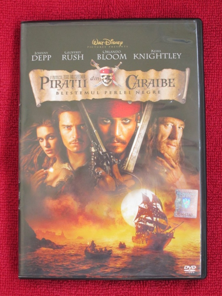 Piratii Din Caraibe 1 Online Subtitrat PIRATII DIN CARAIBE 1 - BLESTEMUL PERLEI NEGRE (film DVD original, CA