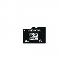 Secure Digital Card micro SDHC 4GB class4 ADATA foto