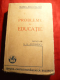 Maria Beiu-Paladi - Probleme de Educatie - Ed.Cartea Romaneasca 1936